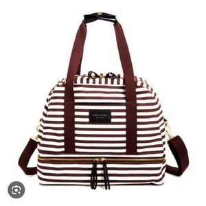 Henri Bendel signature weekender bag